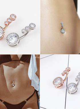 1pc Sexy Dangling Navel Belly Button Rings Belly Piercing C