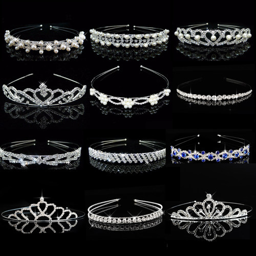 Wedding Bridal Bridesmaid Tiara Crown Headband Heart Girls