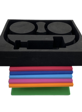 EVAeva雕刻新款化妆品盒eva红酒内衬各类包装礼盒五金器材内托