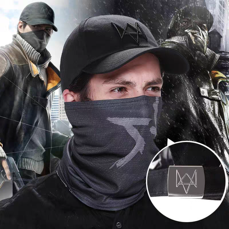 看门狗艾登皮尔斯的帽子口罩Watch Dogs游戏周边面罩口罩防尘面罩