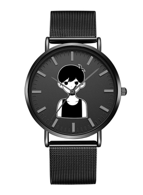 Omori Warm Smiles 周边青少年考试手表潮男机械表石英防水电子表