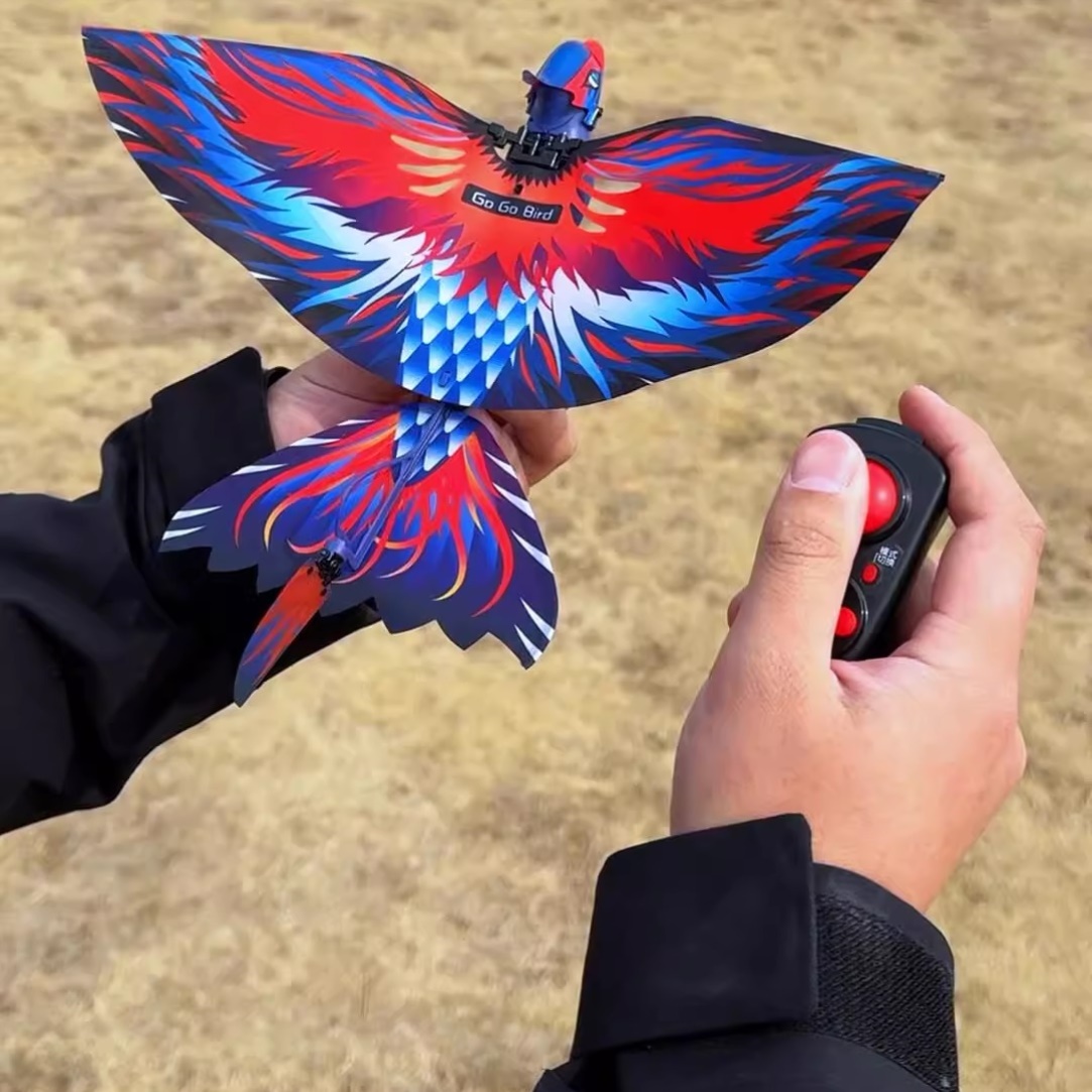 会飞的小鸟遥控仿声鸟飞行器玩具
