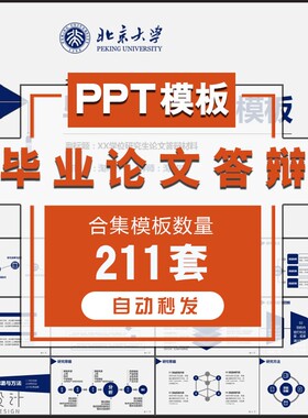 模板PPT下载大学毕业答辩课题项目汇报商业收费幻灯片素材