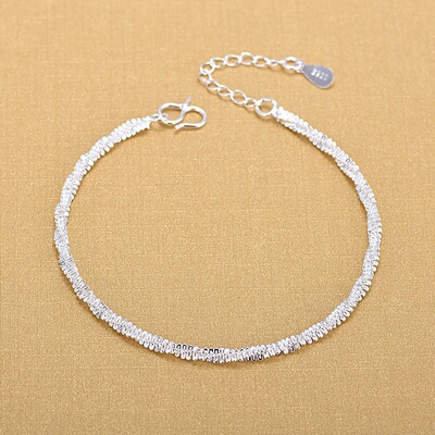 Free Shipping Top Quality Silver Bracelets 925 Sterling