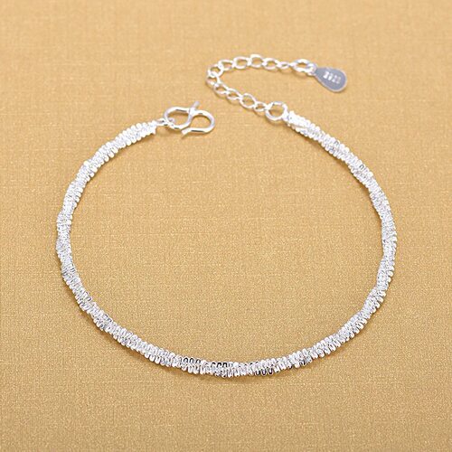Free Shipping Top Quality Silver Bracelets 925 Sterling