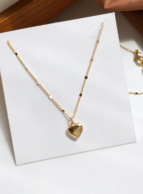 Trendy Clavicle Chain Necklace for Women Sweet Korean Style