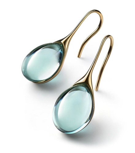 2023Trendy Women Earrings 4 Colors Delicate Gold Color Inlay