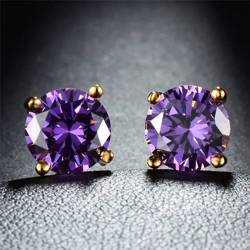 Crystal Female Vintage Gold Color Wedding Jewelry Classic 4