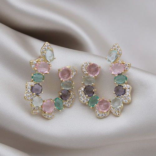 2023 New Fashion Jewelry 14K Gold Plating 2023 Zircon