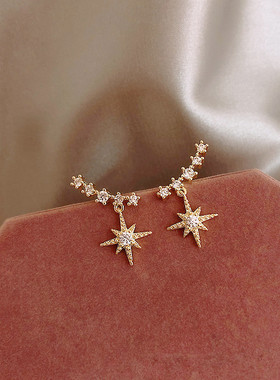 Dominated new 2019 contracted delicate crystal Star