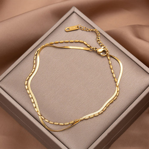 Fashion Jewelry Stainless Steel Women's Anklet Women's