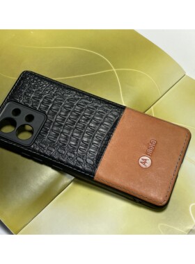 适用于摩托罗拉edge40pro手机壳真皮套防摔保护镜头全包moto套个性定制网红壳