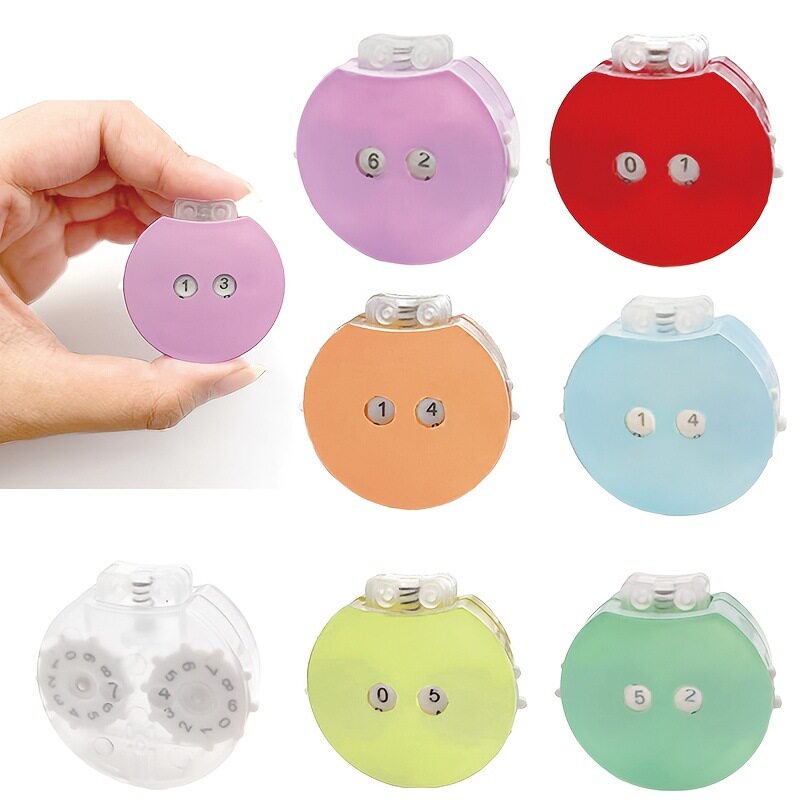 棒针钩针毛线编织计数器手工计数器手动记数器毛衣编织记行器