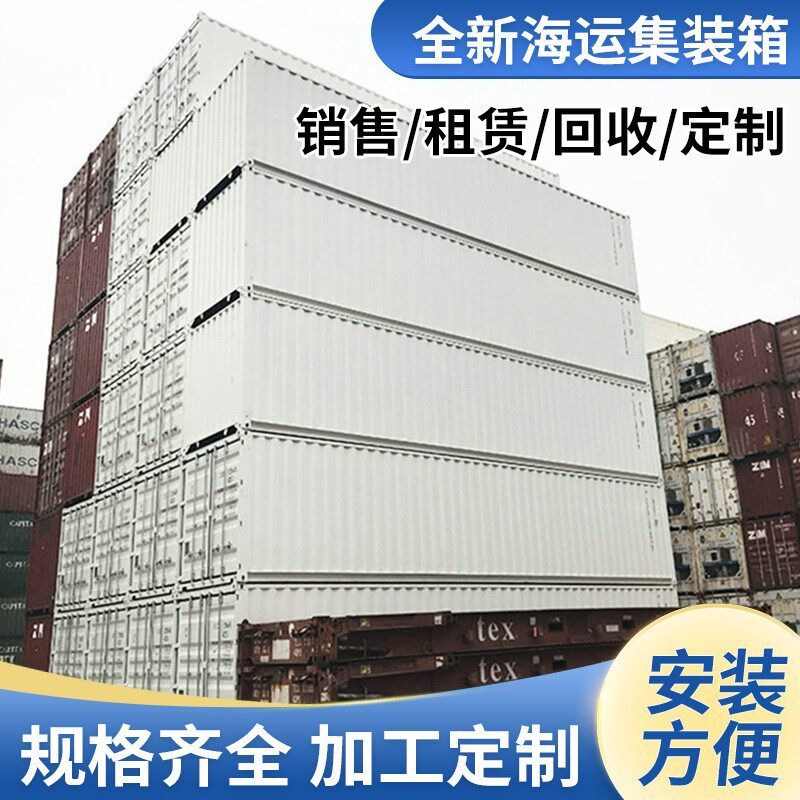固定式杂货海运集装箱 二手干货冷藏箱 集装箱 租赁旧货运箱买卖