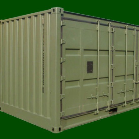 20尺单侧开门集装箱海运货运外贸出口钢构集装箱便于侧面装卸货物