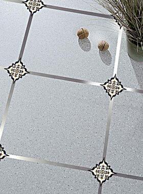 地砖破损遮丑贴纸瓷砖美缝对角贴花客厅卧室地砖地面美缝贴d60692