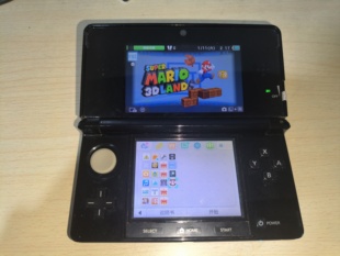 老小三3ds掌上游戏机日版黑色怀旧翻盖掌机