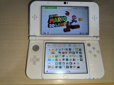 新大三new 3dsll掌上游戏机日版白色成色新
