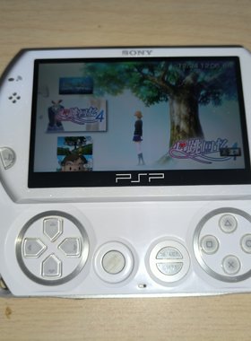 索尼psp go掌上游戏机白色16g经典滑盖掌机