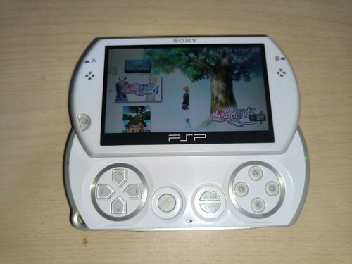 索尼psp go掌上游戏机白色16g经典滑盖掌机