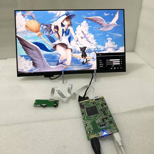 diy笔记本屏幕改装液晶屏驱动板typec可携式显示器支架HDMI外壳套