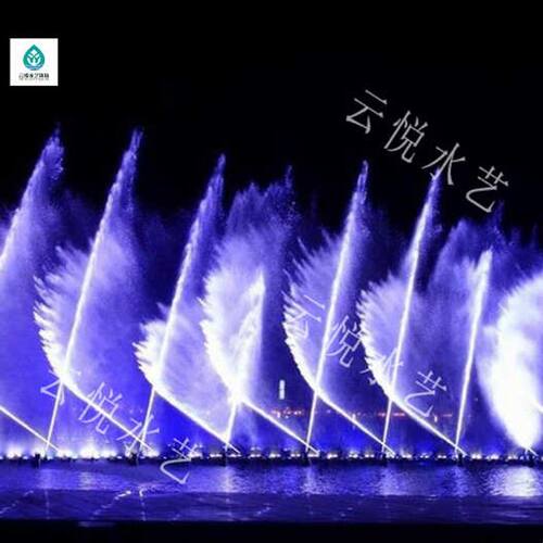 音乐喷泉设备旱喷湖喷程控喷泉水景观喷泉厂家制作安装施工