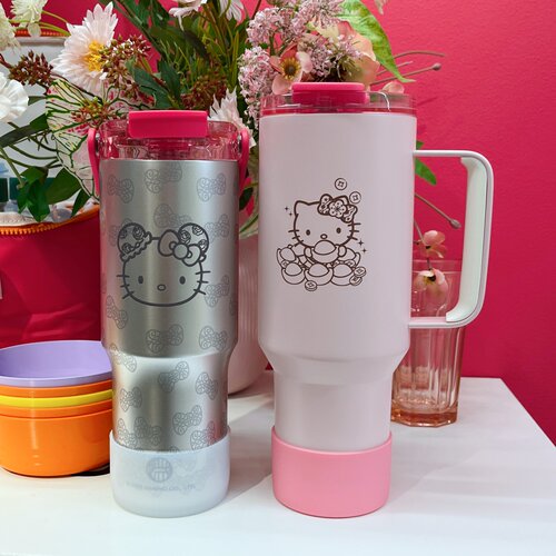 硅胶水杯套山姆HelloKitty三丽鸥保温杯保护套880/1200ml冰霸防摔