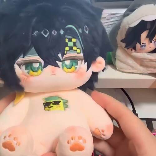 原神基尼奇棉花娃娃可爱换装玩偶