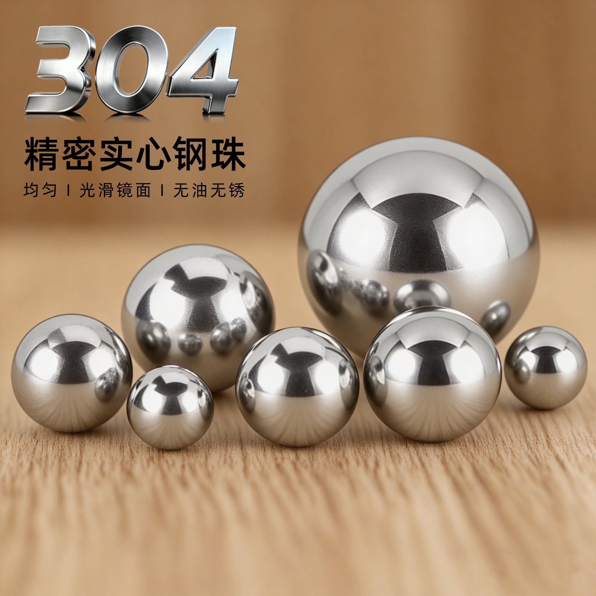 精密6mm微型标准小钢珠