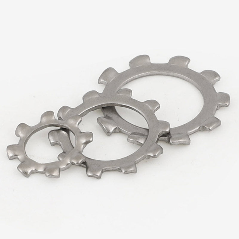 m3m4m5m6m8-m20 304不锈钢锁紧垫圈外齿防滑止动防松垫片 gb862.