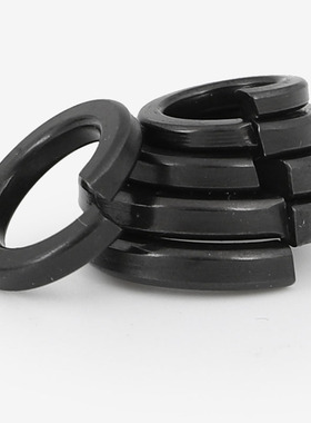 12.9级高强度黑色弹垫开口弹簧垫圈弹性垫片M2M3M4M5M6M8M10M48GH