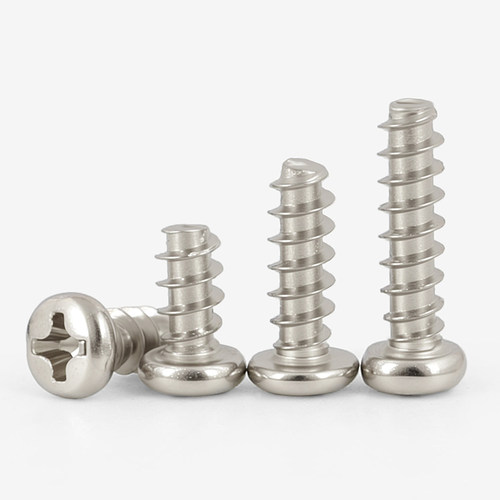 镀镍圆头平尾盘头m2.6x16自攻