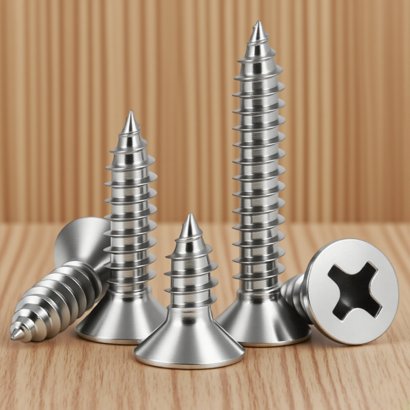 m35m4m5m6304不锈钢沉头自攻螺丝