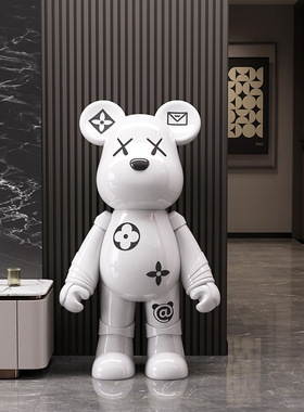 网红存钱罐暴力熊大摆件电视柜旁客厅大型落地家居装饰品乔迁礼品