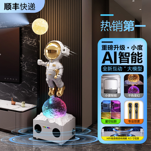 太空人宇航员大客厅沙发边电视机柜旁落地摆件高端乔迁礼品星空灯