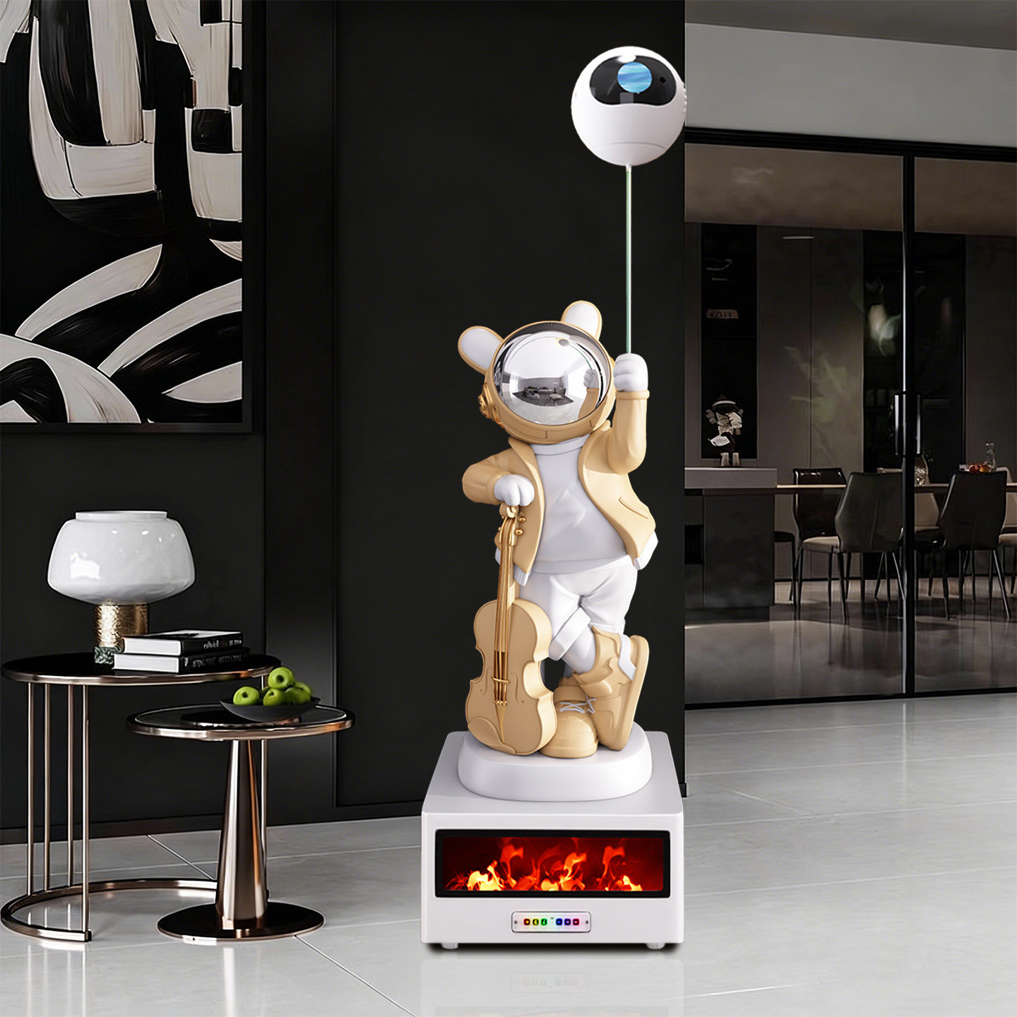 树脂宇航员大型太空人客厅摆件落地家居装饰品电视柜沙发旁边高级,家居饰品,落地摆件,淘宝优惠券,粉丝福利购,淘宝优惠卷