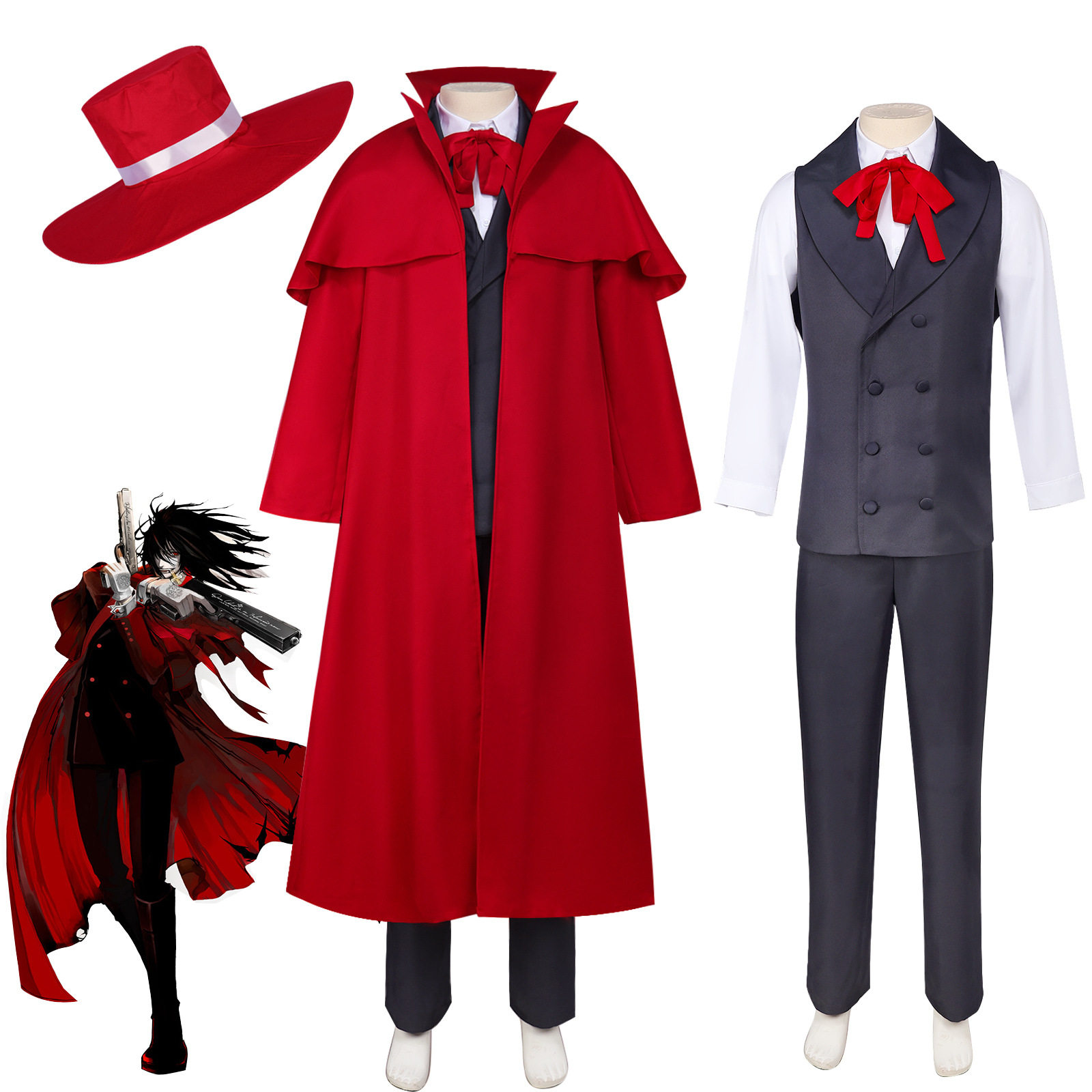 地狱之歌皇家国教骑士团cosplay阿卡特cos服装跨境货源
