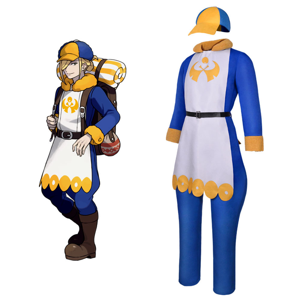 z宝可梦传说阿尔宙斯cos服旅行商人望罗cosplay动漫服装万圣节服