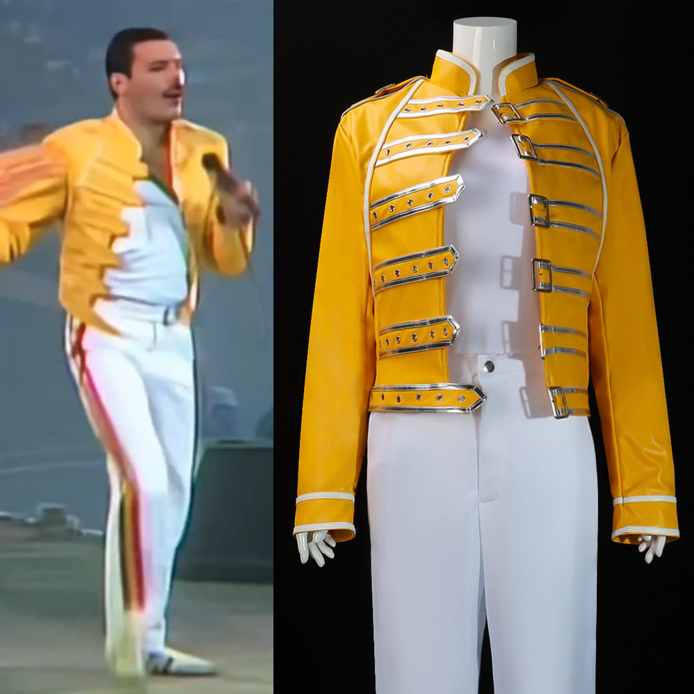 跨境)皇后乐队主唱弗莱迪cos服FreddieMercury佛莱迪·摩克瑞