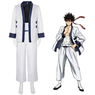 z浪客剑心cos服相乐佐之助cosplay和服动漫拔刀斋斩左角色扮演