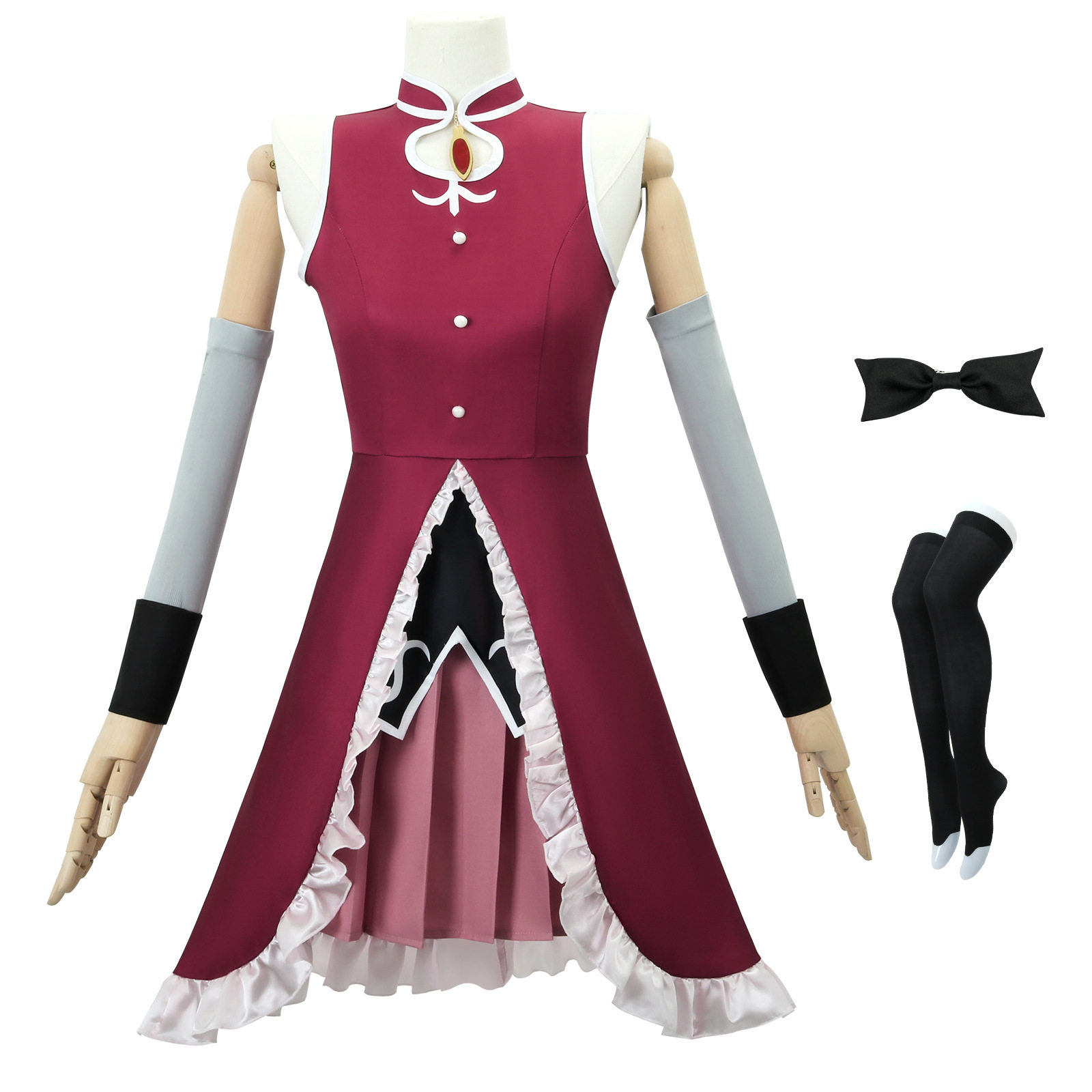 魔法少女小圆cos服佐仓杏子战斗服cospla服晓美焰巴麻美