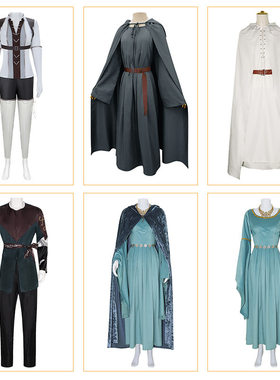 甘道夫Gandalf巫师指环王霍比特人cosplay服斗篷披风厂家直销现货