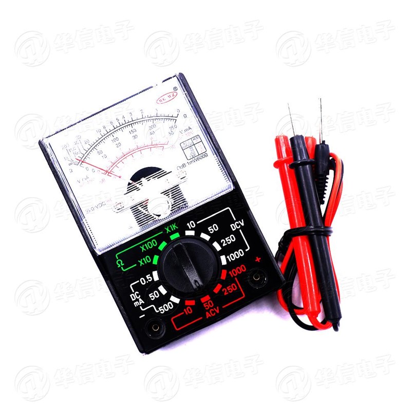指针式MF-110迷你万用表袖珍小型便携家用手持110a指针电压万用表