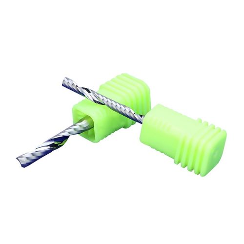 6MM单刃钨钢螺纹铣刀 PVC亚克力板数控机床雕刻刀刀头