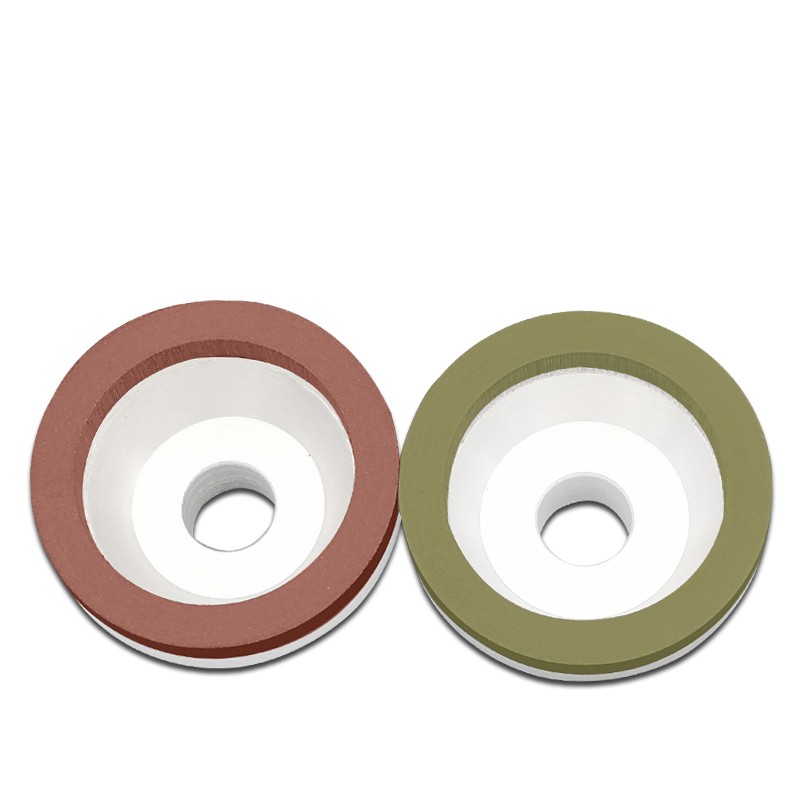 磨刀机碗型金刚石砂轮片50/75合金砂轮树脂砂轮SDC小砂轮磨裁纸刀