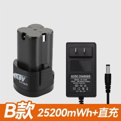 16.8V手电钻锂电池18V充电钻手枪钻原装电N转电动螺丝刀适龙韵富