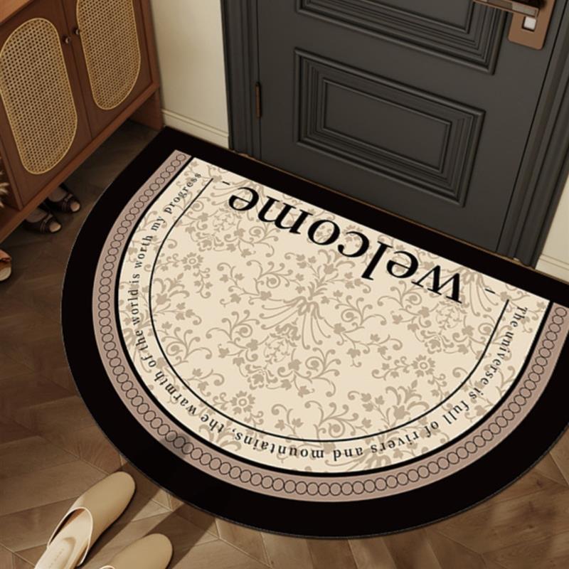 经典美式复古入户进门垫玄关门口耐脏蹭脚垫可水洗地垫家用耐滑垫