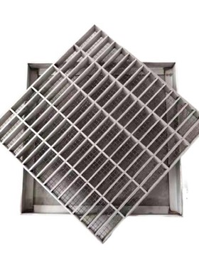 Heavy steel grating plates for power plants