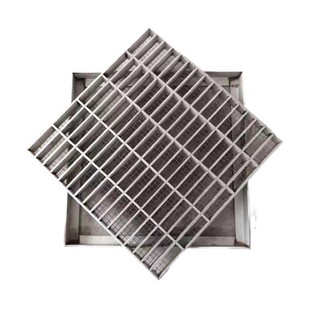 Heavy steel grating plates for power plants