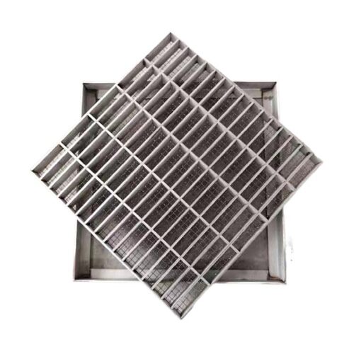 Heavy steel grating plates for power plants